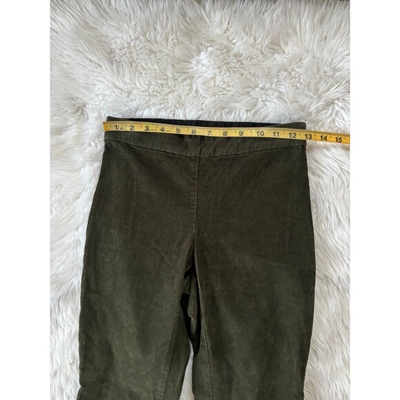 Babaton Aritzia Mitch green corduroy pants SIze 2 - Picture 9 of 12